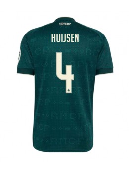 Moški Nogometna dresi replika Real Madrid Dean Huijsen #4 Gostujoči 2026-27 Kratek rokav Moški Nogometna dresi replika Real Madrid Dean Huijsen #4 Gostujoči 2026-27 Kratek rokav